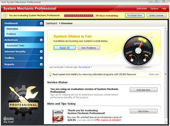 system mechanic software free download