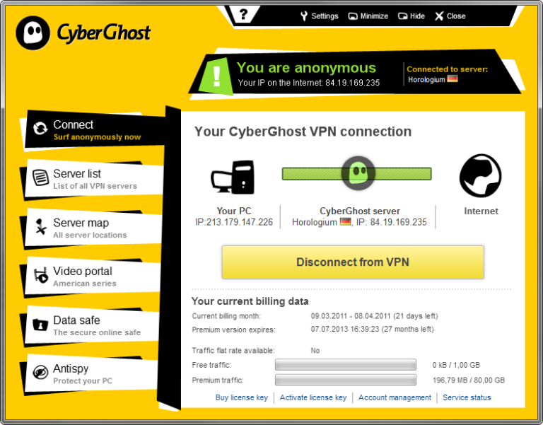 CyberGhost VPN 6.5.1.3377 Full Version Free Download