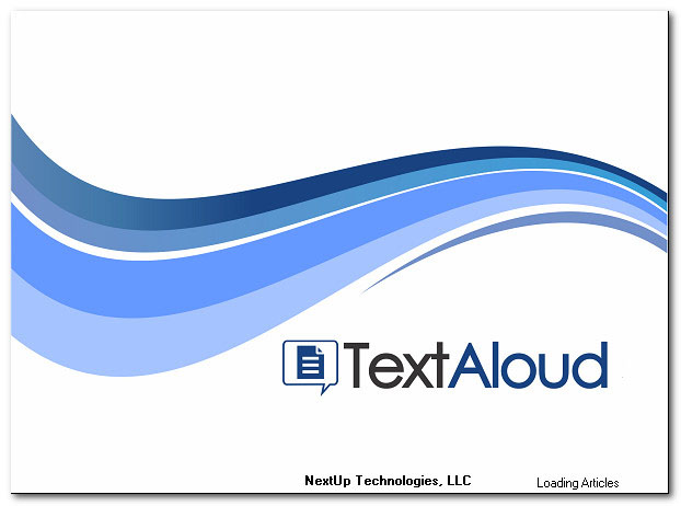 NextUp TextAloud