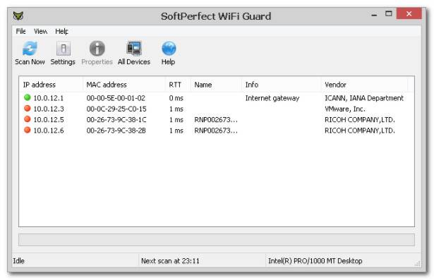 SoftPerfect WiFi Guard 2.2.1 download the new version for windows SoftPerfect WiFi Guard 2.2.1 download the new version for windows