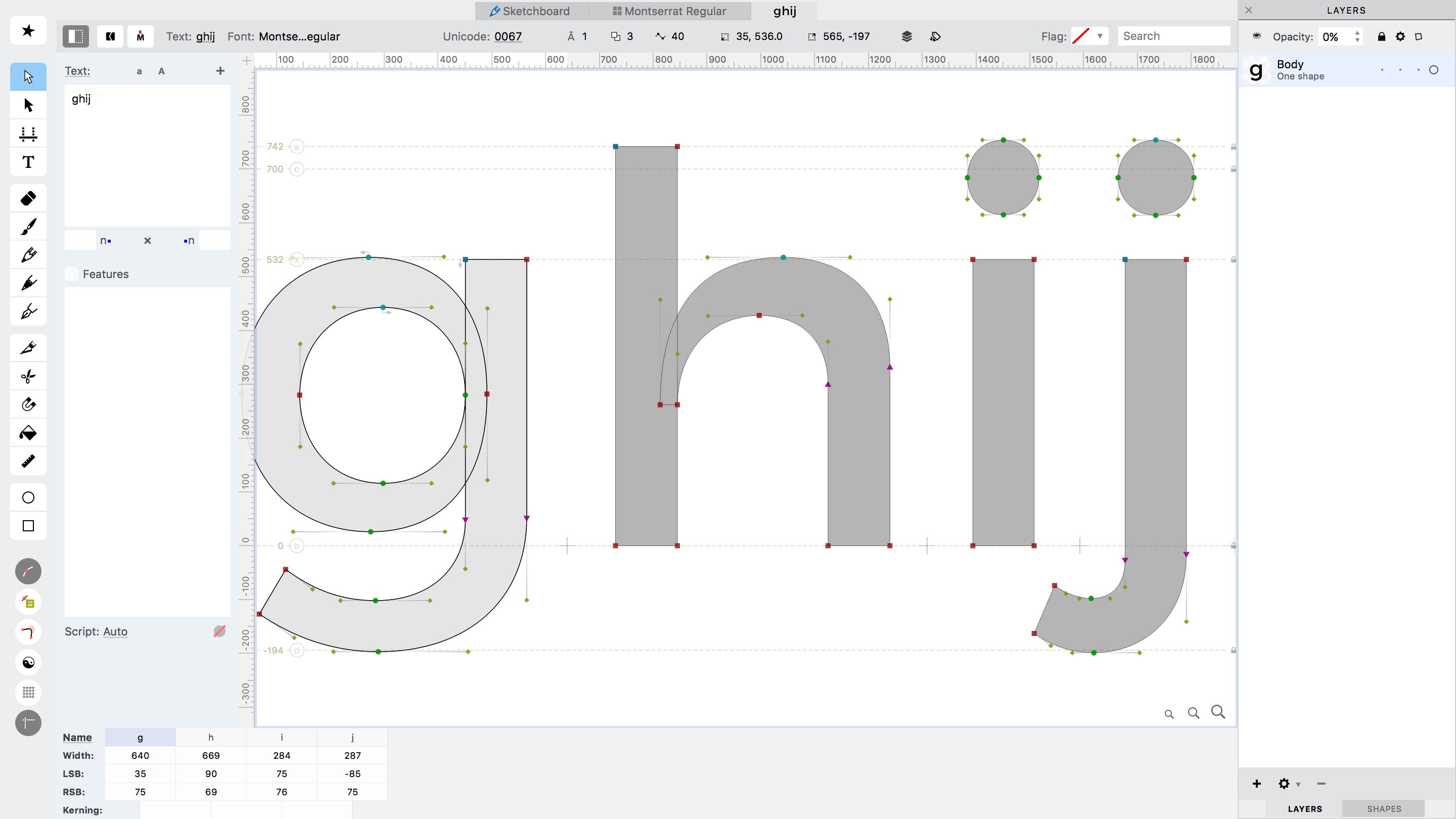 decrease size of all glyph fontlab decrease size of all glyph fontlab